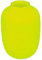 Designer Vase pulverbeschichtet Handarbeit Glasvase Mundgeblase Dekoration Deko Tischvase NEUHEIT 29cm (Neon Gelb)