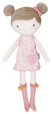 Little Dutch Stoffpuppe Kuschelpuppe Rosa (50 cm) (Little pink Flowers)