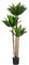 150cm Kunstpflanze Yucca Palme Künstliche Pflanzen groß mit 3 Köpfen im Kunststofftopf, Kunstpflanze Groß im Topf für Wohnzimmer Schlafzimmer Büro Deco, Indoor Outdoor Garten Moderne Dekoration