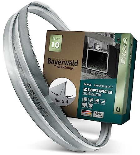 Bayerwald Sägeband für Metall - Bandsägeblatt 2480 x 27 x 0.9 x 6 10 ZpZ - M42 Metallbandsägeblatt Stahl + NE-Metalle - passend für THOMAS ZIP 28, ZIP 30. BERNARDO HBS 275 uvm.