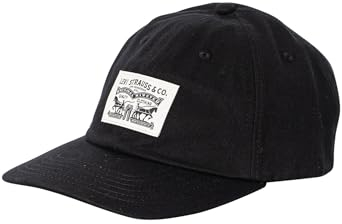 Levi's 000A9-0000 RED TAB Mainline Uniex 100 CO WVN Cap Men's One Size