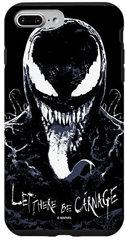 iPhone 7 Plus/8 Plus Marvel Venom: Let There Be Carnage Eddie Brock Black Case