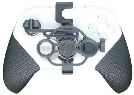 SHEAWA 3D Mini controller del volante per Xbox One S X Elite 2, accessorio da gioco, design in fibra di carbonio, compatibile con i controller Xbox One S X Elite 2