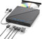 7 in 1External Blu Ray Drive USB 3.0 Type-C, Support 100G BD DVD CD External Blu ray Player, Portable Ultra-Slim Bluray Drive with TF/SD Port, Compatible with Windows XP/7/8/10/11 Mac Laptop Desktop