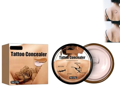 Wonsters Cache-cernes pour tatouage,Cache-cernes pour tatouage,Cache-cernes pour tatouage,Cache-cernes pour le corps longue durée pour les cicatrices