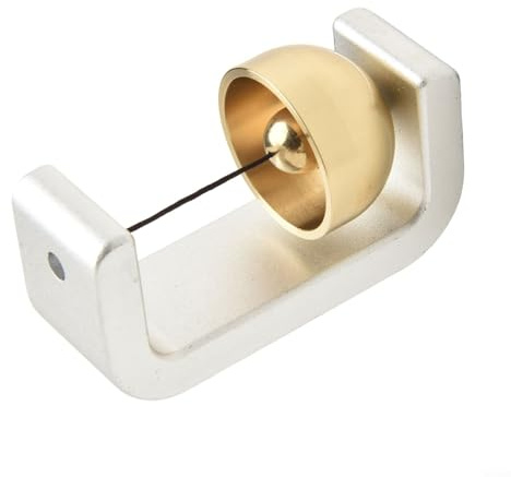 Handgefertigtes magnetisches Tür-Windspiel mit reinem Kupfer für Ring, entworfen als Tür- oder Kühlschrankmagnet-Dekoration mit beruhigenden Glockenspielen, um die häusliche Umgebung zu verbessern (C)