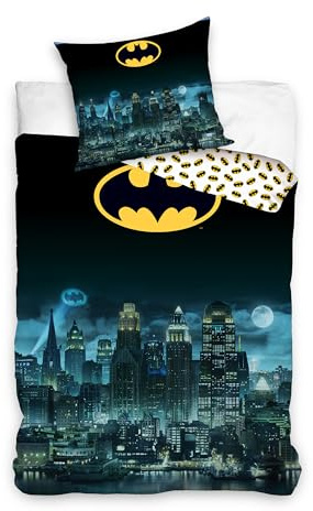 Carbotex Batman Bettwäsche 140 x 200 cm