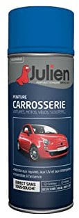 Julien Peinture Aérosol Relooking pour Carrosserie - Voitures et 2 roues - Bleu Ciel 37054 400ml
