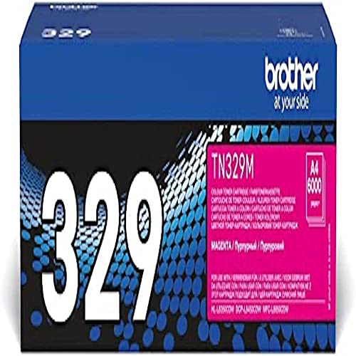 Brother BA73506 Original Super-Jumbo-Tonerkassette TN-329M magenta (für Brother HL-L8350CDW, DCP-L8450CDW, MFC-L8850CDW)