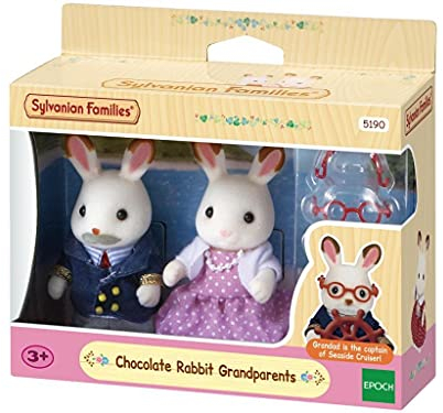 SYLVANIAN FAMILIES 5190 Grands-Parents Lapin Chocolat