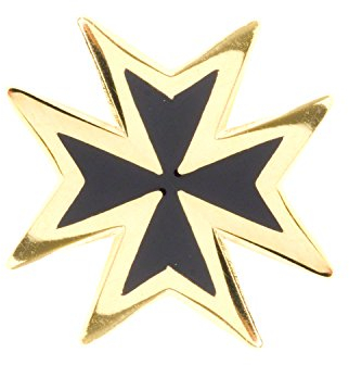 Freimaurerritter Malta Anstecker
