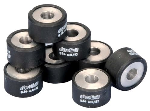 POLINI Set of 8 rollers 25 x 14.8 mm, 15 g, for dimmer pn241618