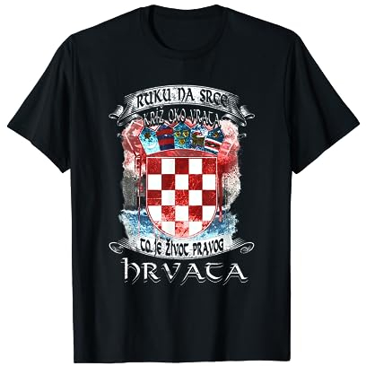 Kroatien Ruku na srce für richtige Kroaten T-Shirt