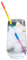 Metal Rainbow Colours Straws Set of 2 Stainless Steel Straws | Reusable | W/Cleaning Brush | Rainbow Colours Flag Gift | Eco Friendly Plastic-Free