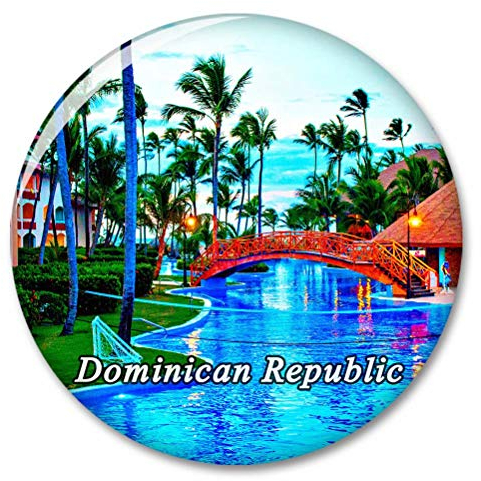 Dominikanische Republik Kühlschrank Magnete Dekorative Magnet Flaschenöffner Tourist City Travel Souvenir Collection Geschenk Starker Kühlschrank Aufkleber