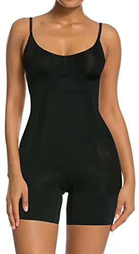 SHAPERX Femme Body Sculptant Shapewear Gaine Amincissante Ventre Plat Minceur Invisible Bodysuit
