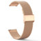 20mm Mesh Edelstahl Uhrenarmband Metall Schnellwechsel Armband Ersatz Edelstahl Metall Armband Kompatibel mit Samsung Galaxy Watch Active/Active 2 40mm/44mm, Huawei Watch 2,N1,N70 Smartwatch