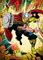 Displate Offiziell Marvel MetallPoster Magnetische Befestigung Inklusive Lizenziert Bilder Hochwertiges Poster Marvel Silver Age - Thor Poster 45 cm x 32 cm
