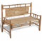 Atlojoys Gartenbank, Eckbankgruppe, Philosophenbank, Outer Banks, Bank Garten, Sitzbank Outdoor, Umkleidebank, Balkonbank, Essbank, Multifunktionsbank, Parkbank, 120 cm Bambus