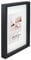 KM Foto 3D Objektrahmen Holz Bilderrahmen Shirt Trikot Rahmen Collage Wanddeko Poster S223: Farbe: Schwarz | Format: 24x30