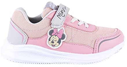 CERDÁ LIFE'S LITTLE MOMENTS Mädchen Minnie Mouse Kinderschuhe für Mädchen - Sportschuhe mit Verstärkter Fußspitze und KlettverschlussSneaker