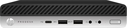 HP ProDesk 600 G5 Intel® CoreTM i5 9th Generation i5-9500T 8GB DDR4-SDRAM 256GB SSD Mini PC Black Windows 11 Pro (Renewed)