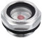 QUARKZMAN 1/2PT Mâle Fileté Air Compresseur Huile Niveau Verre Raccords x 1 Pièce Clair Huile Voyant Verre avec Joint torique pour Huile Lubrifié Compresseurs