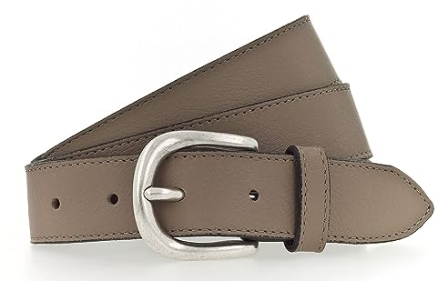 Vanzetti 30mm Leather Belt W100 Taupe