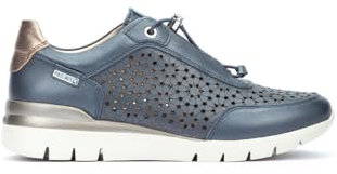 Pikolinos Deportivos en Cuero CANTABRIA para Señora Color Blue