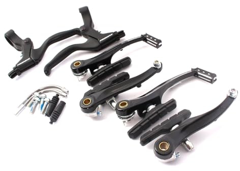V-Bremsen Set mit Bremshebel KHE PROMAX schwarz