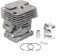 LAVAS Kit de pistón de Cilindro de 35MM, Antiguo, Apto for STIHL FS120 FS 120, Herramientas de jardín, desbrozadora, cortadora, repuestos de Repuesto (Color : FS120 New 35mm)