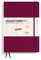 LEUCHTTURM1917 370479 Wochenkalender & Notizbuch Composition (B5) 2025, Port Red, Deutsch