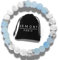 Chakra armband echte steine (7 Aquamarin)