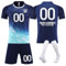 LILIHOT Fußball Trikot Kinder Personalisiert Fußball Trikot Herren Türkei Mädchen Geschenke 11 Jahre Fussball Fußball Trikot Kinder Mit Namen 128 Fussball Geschenke Mädchen 9 Jahre(#D Royal Blue)