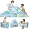 MeMoreCool Kindersofa Spielsofa, Modulares Schaumstoff Fancy Spielsofa, Baby-Schlafsofa, Kuschelecke ideal für Kinderzimmer oder Spielzimmer, Mini Sofa