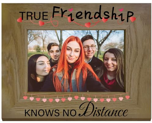 CREATCABIN Hölzerner Bilderrahmen 4 x 6 stehend Zur Wandmontage Vintage Bilderrahmen Für Schreibtisch Wanddekoration Mit Verstellbarem Ständer Fotos Im Hochformat Für Abschlussfeier Abschied Andenken