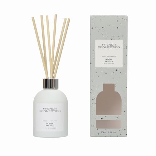 French Connection Black & White Collection Scented Reed Diffuser | Luxury Home Fragrance | 100ML