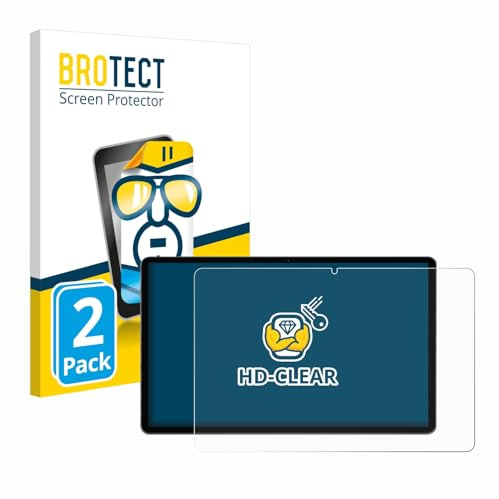 BROTECT Schutzfolie für Xgody Q17 11 | 2 Stück Transparenter Displayschutz Made in Germany Klare Displayschutz-Folie Clear Einfache Montage Case-Friendly