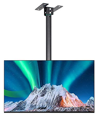 IUokLU Soporte de TV para Pared inclinable y Giratorio Compatible con la mayoría de Pantallas Planas LCD de 12 a 32 Pulgadas con una Carga máxima de 90 Libras 100,0,86 m