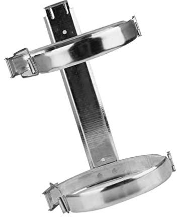 HOUDERCO 1Pièce Porte Extincteur Mural Robuste pour Maison Support à Fixer pour Extincteurs Durable pour Incendie