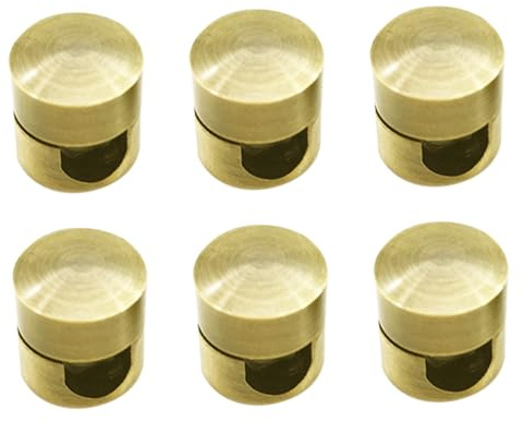 6 Stück Kabelmanagement-Clips, Kabelhalter aus Aluminium, Kabelhalter zur Kabelhalterung und Befestigung von Kronleuchterdrähten, goldene Kabelclips, Kabel-Organizer