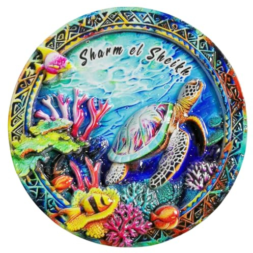 Sharm El Sheikh Egypt Refrigerator Magnet Travel Souvenir Fridge Decoration Craft 3D Collection