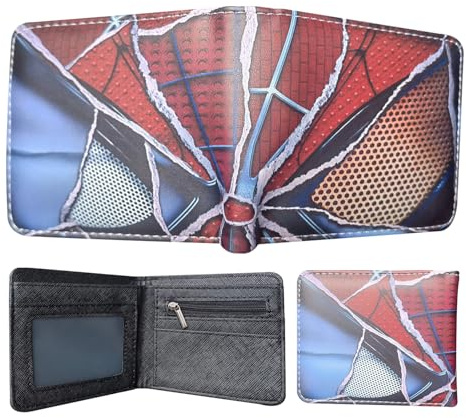 Bvtpoyy Geldbeutel Jungen, Foldable Wallet Children, Boys and Girls Wallets, Children's portmonee Young Teenage Walls Wallet