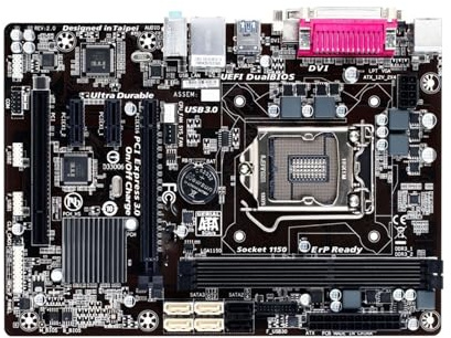 Computer Motherboards Fit For GIGABYTE GA-B85M-D3V Intel B85 LGA1150 mATX Motherboard DDR3 1600 USB3.0/SATA3 for 4th Gen Core i7/i5/i3, Business PC/Home