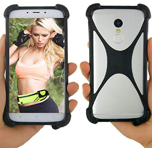 Anybird Tasche Hülle Soft TPU Silikon Case Für Invens R6 Handyhülle Handy Tasche Schutzhülle Cover Schale Bumper Etui Black