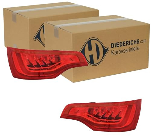 2x Diederichs LED Rückleuchten links+rechts | 1096091 + 1096090 Kompatibel mit Q7 (4LB)