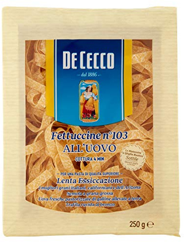 De Cecco Egg Fettuccine 250 g 10 Stück