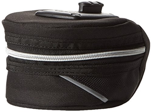 Haberland Unisex – Erwachsene Fahrradtasche Satteltasche inklusive Klickfix-Satteladapter, schwarz, 1 L
