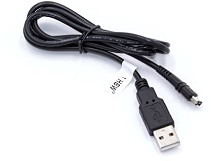 vhbw 1x USB-Kabel Datenkabel (Standard-USB Typ A auf Kamera) kompatibel mit Canon Legria HF R36, HF R38, HF R306, Mini Kamera, Camcorder, 120 cm