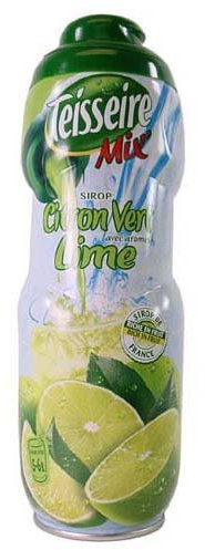 Jarabe de Lima (Citron Vert) Teisseire All Natural Lime (Citron Vert) 600 ml 20 oz (2 unidades)